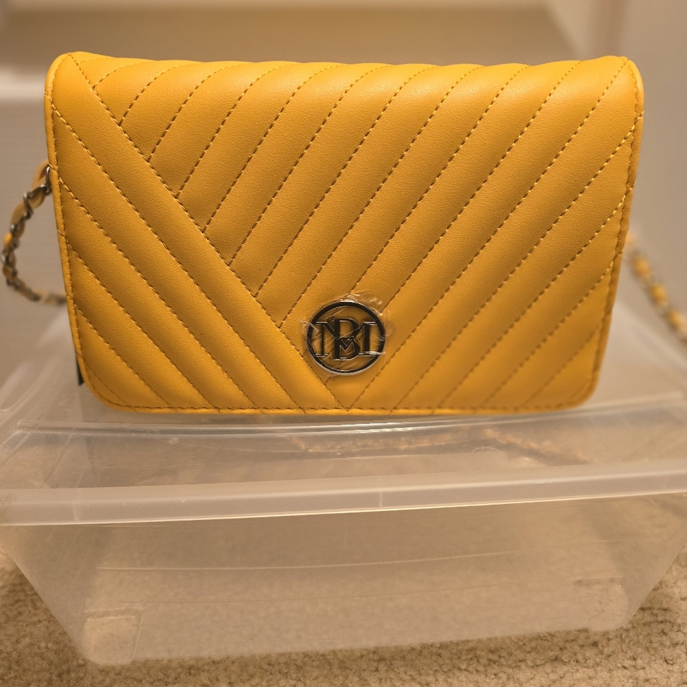 Quilted Vegan Leather Crossbody Bag